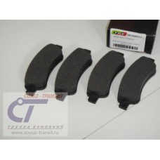 Колодки тормозные задние дисковые Fiat Ducato 2.3 JTD (250) (77364016) TKE